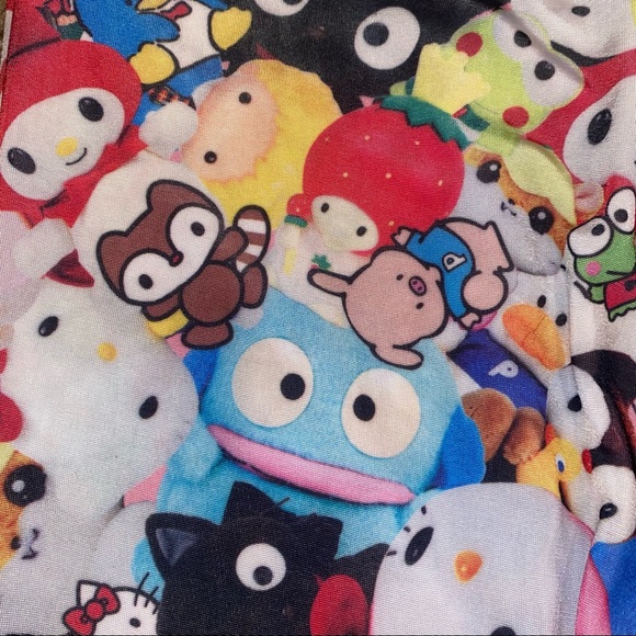 Hot Topic SANRIO PLUSH Kawaii Graphic Print Leggings - Picture 2 of 4